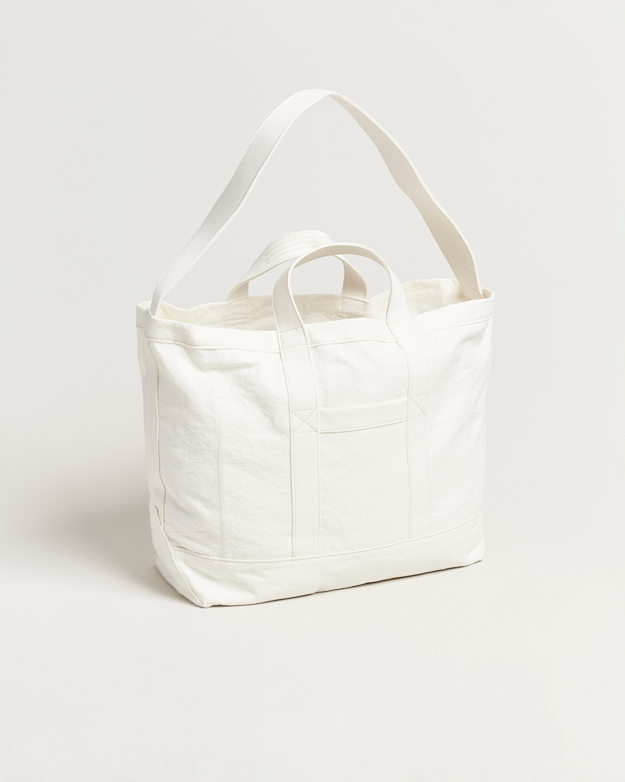 White canvas beach bag discount