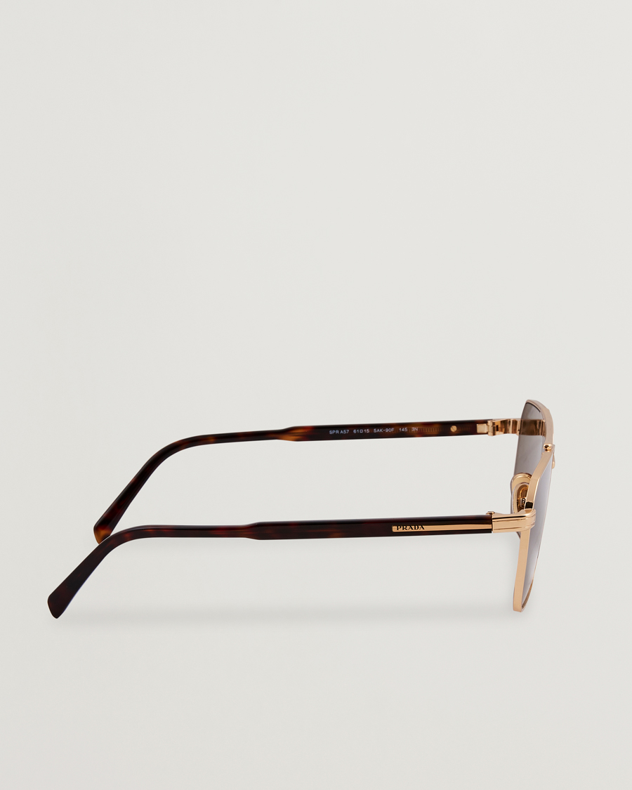 Herren | Sonnenbrillen | Prada Eyewear | Prada 0PR A57S Metal Sunglasses Gold