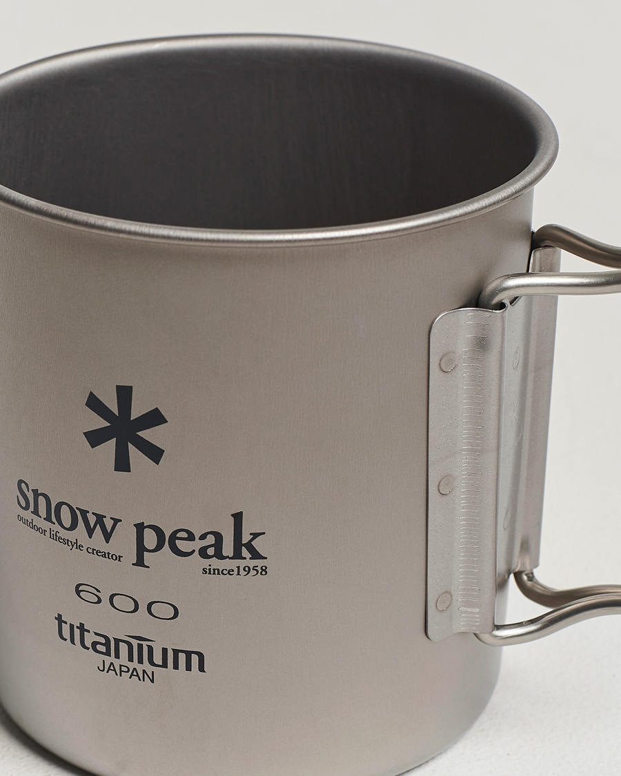 Herren | Outdoor living | Snow Peak | Single Wall Mug 600 Titanium