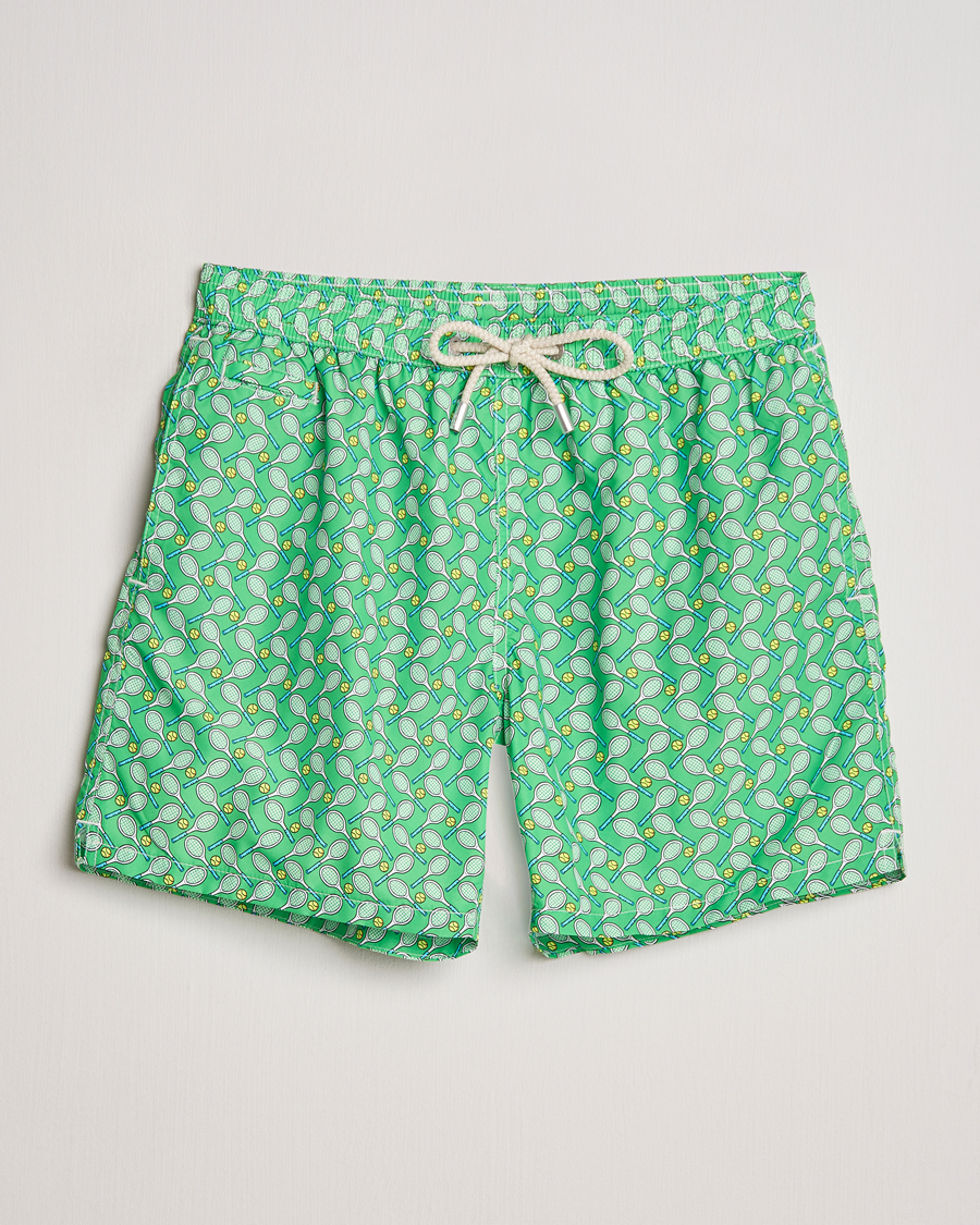 Herren | Badehosen | MC2 Saint Barth | Printed Swim Shorts Tennis Cross