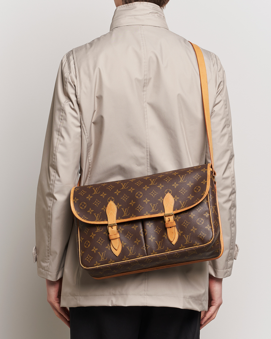 Louis Vuitton Pre Owned Gibeciere Messenger Bag Monogram
