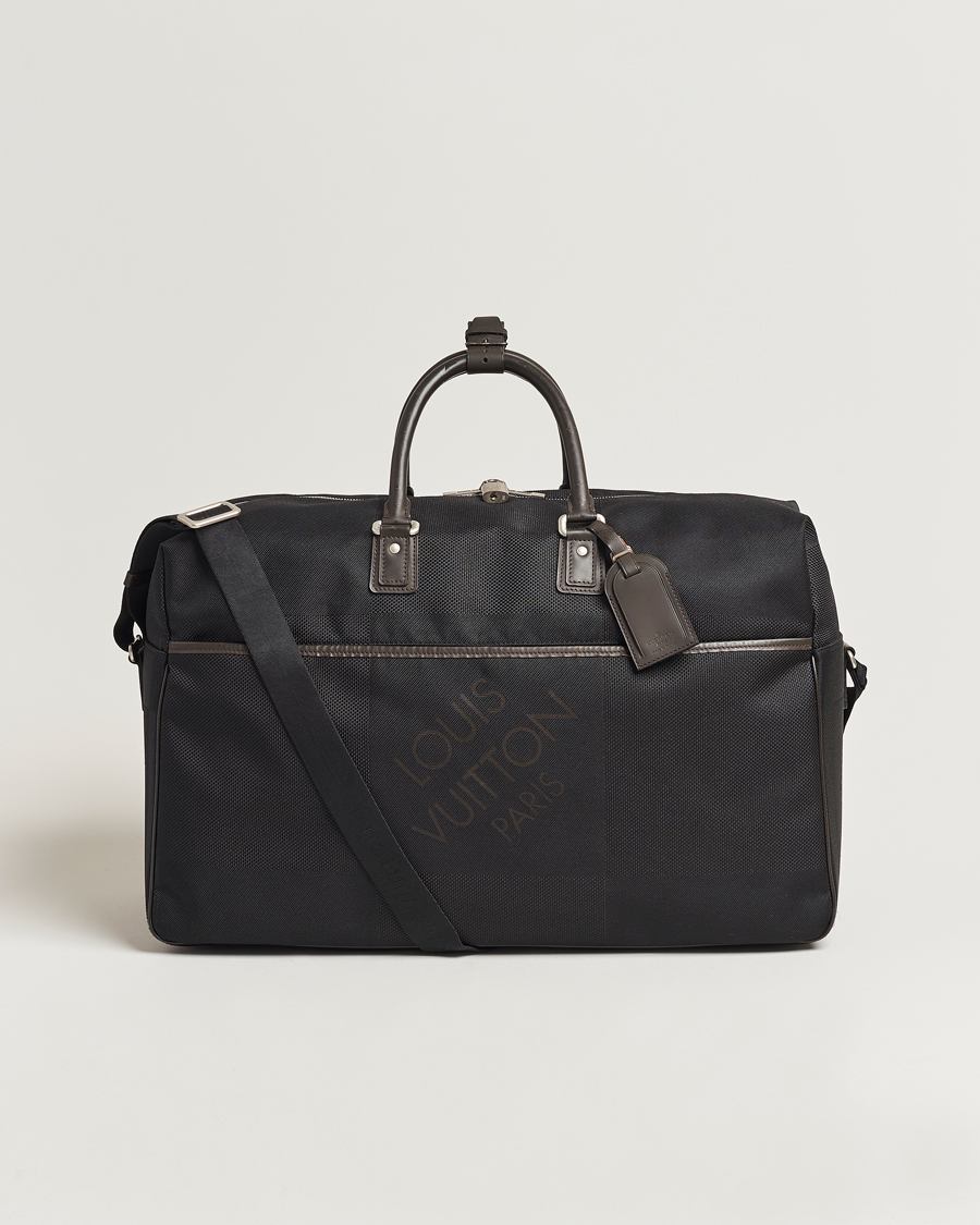 Herren | Louis Vuitton Pre-Owned Souverain Canvas Weekendbag Black | Louis Vuitton Pre-Owned | Souverain Canvas Weekendbag Black