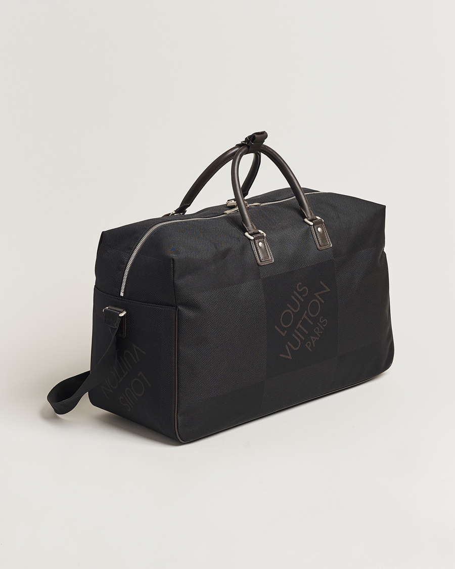 Herren | Louis Vuitton Pre-Owned Souverain Canvas Weekendbag Black | Louis Vuitton Pre-Owned | Souverain Canvas Weekendbag Black