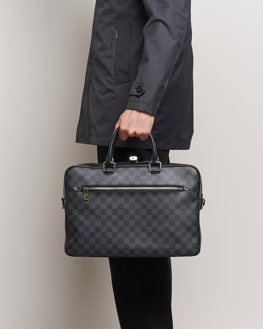 Herren | Accessoires | Louis Vuitton Pre-Owned | Porte Document Business Damier Graphite