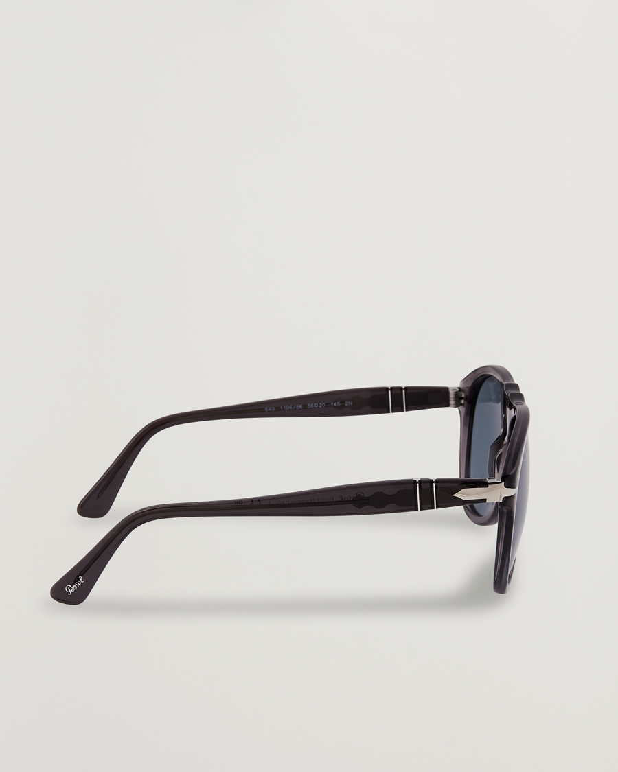 Herren | Persol 0PO0649 Sunglasses Transparent Grey | Persol | 0PO0649 Sunglasses Transparent Grey