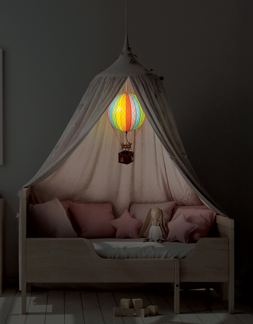 Herren | Dekoration | Authentic Models | Travels Light Led Balloon Rainbow