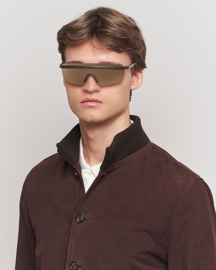 Herren | Sonnenbrillen | Oliver Peoples | R-4 Sunglasses Matte Umber