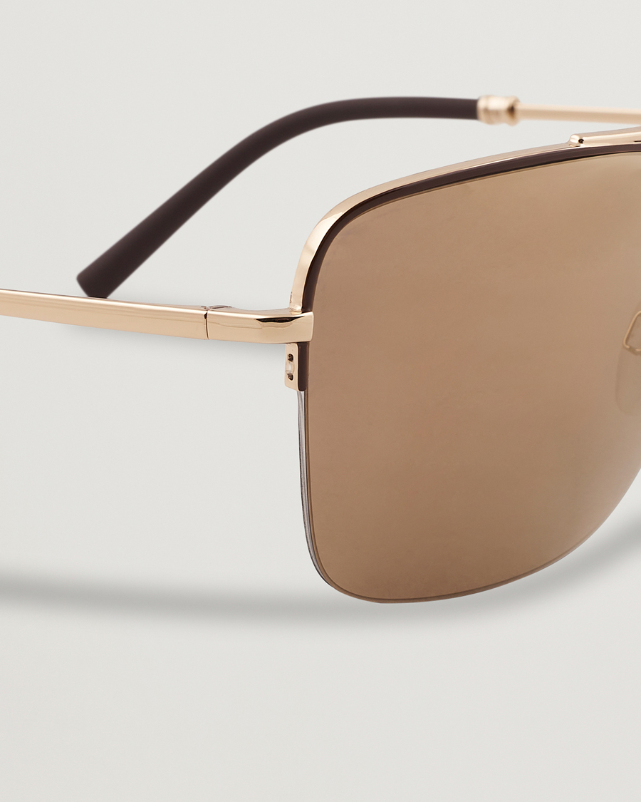 Herren | Accessoires | Oliver Peoples | R-2 Sunglasses Umber/Gold