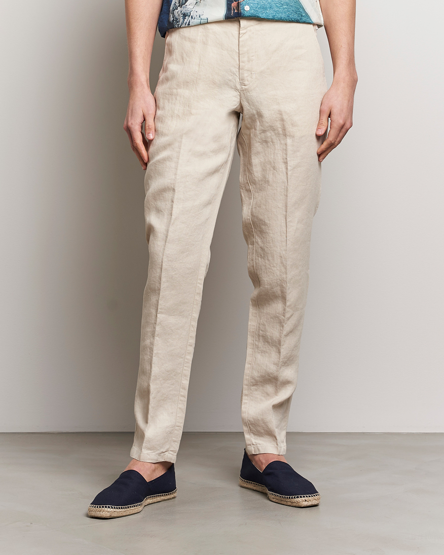 Herren | Kleidung | Orlebar Brown | Griffon Linen Trousers Chai