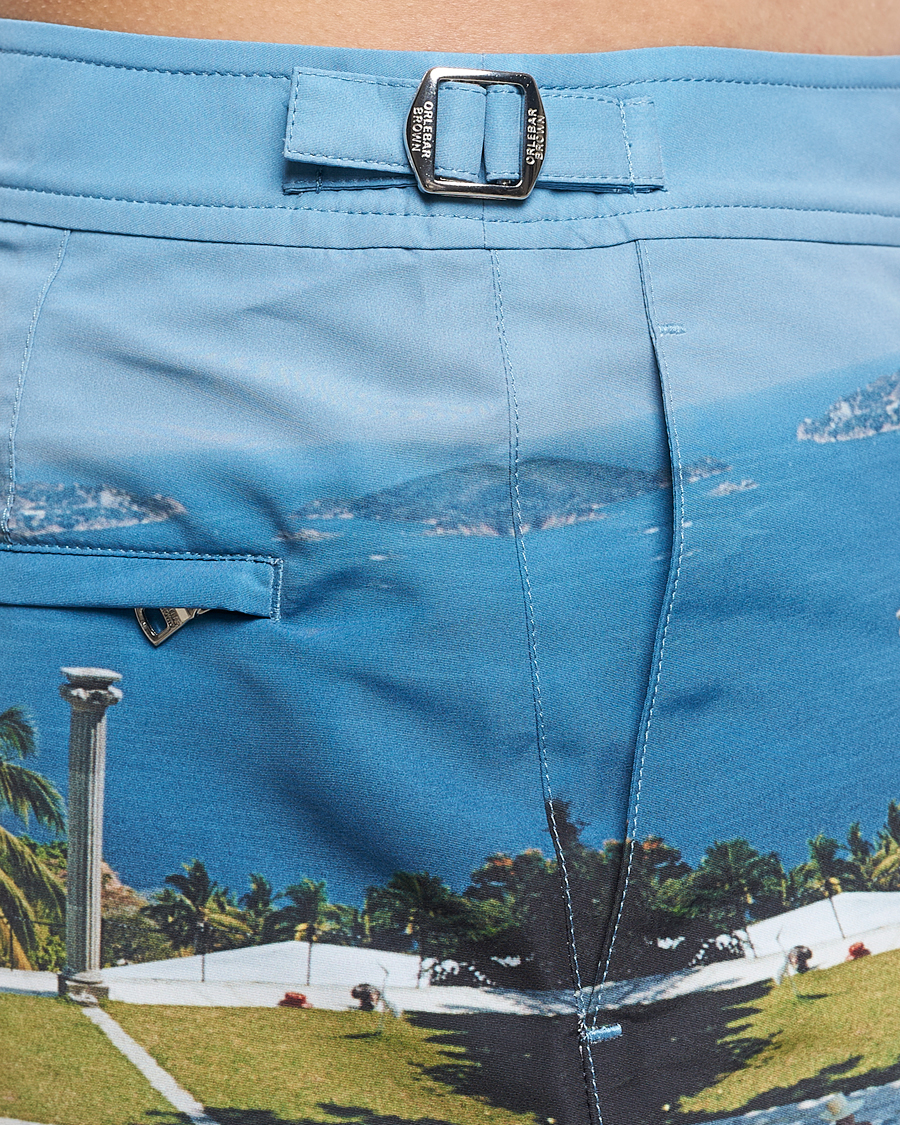 Herren | Orlebar Brown Bulldog Slim Aarons Photo Swim Shorts Pacifico | Orlebar Brown | Bulldog Slim Aarons Photo Swim Shorts Pacifico