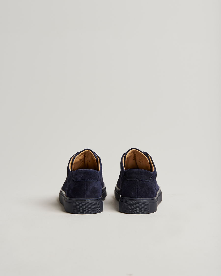 Herren | Sneaker | Myrqvist | Alnö Sneakers Navy Suede