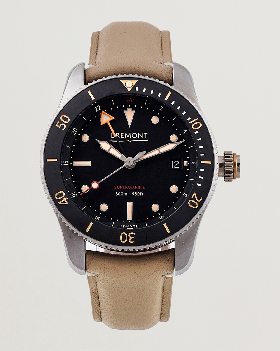 Herren | Bremont S302 GMT Diver 40mm Sahara | Bremont | S302 GMT Diver 40mm Sahara
