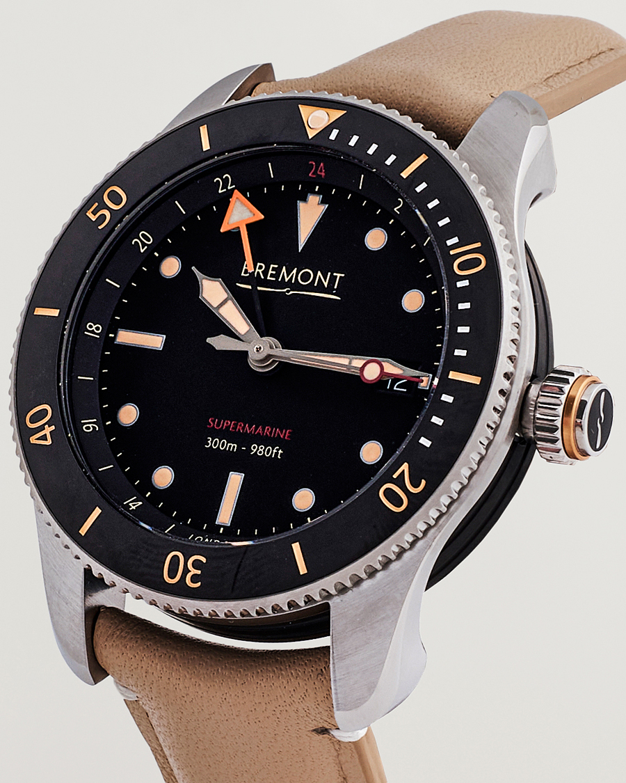 Herren | Bremont S302 GMT Diver 40mm Sahara | Bremont | S302 GMT Diver 40mm Sahara