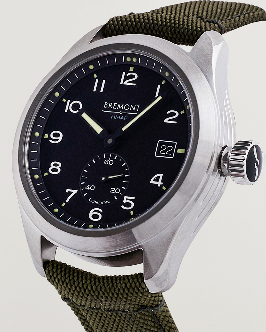 Herren | Fine watches | Bremont | Broadsword 40mm Khaki Green Nato Strap