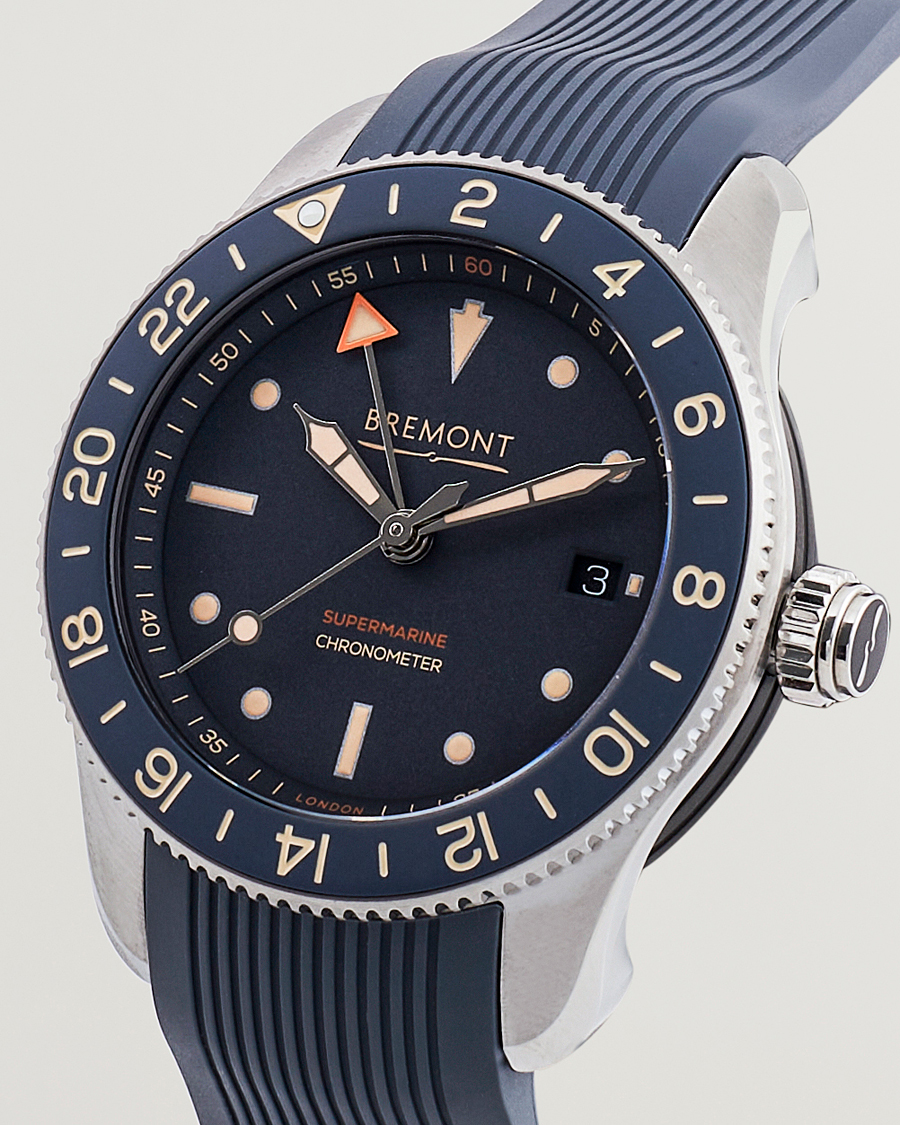 Herren | Bremont | Bremont | Limited Edition Supermarine Ocean GMT 40mm Grey Rubber