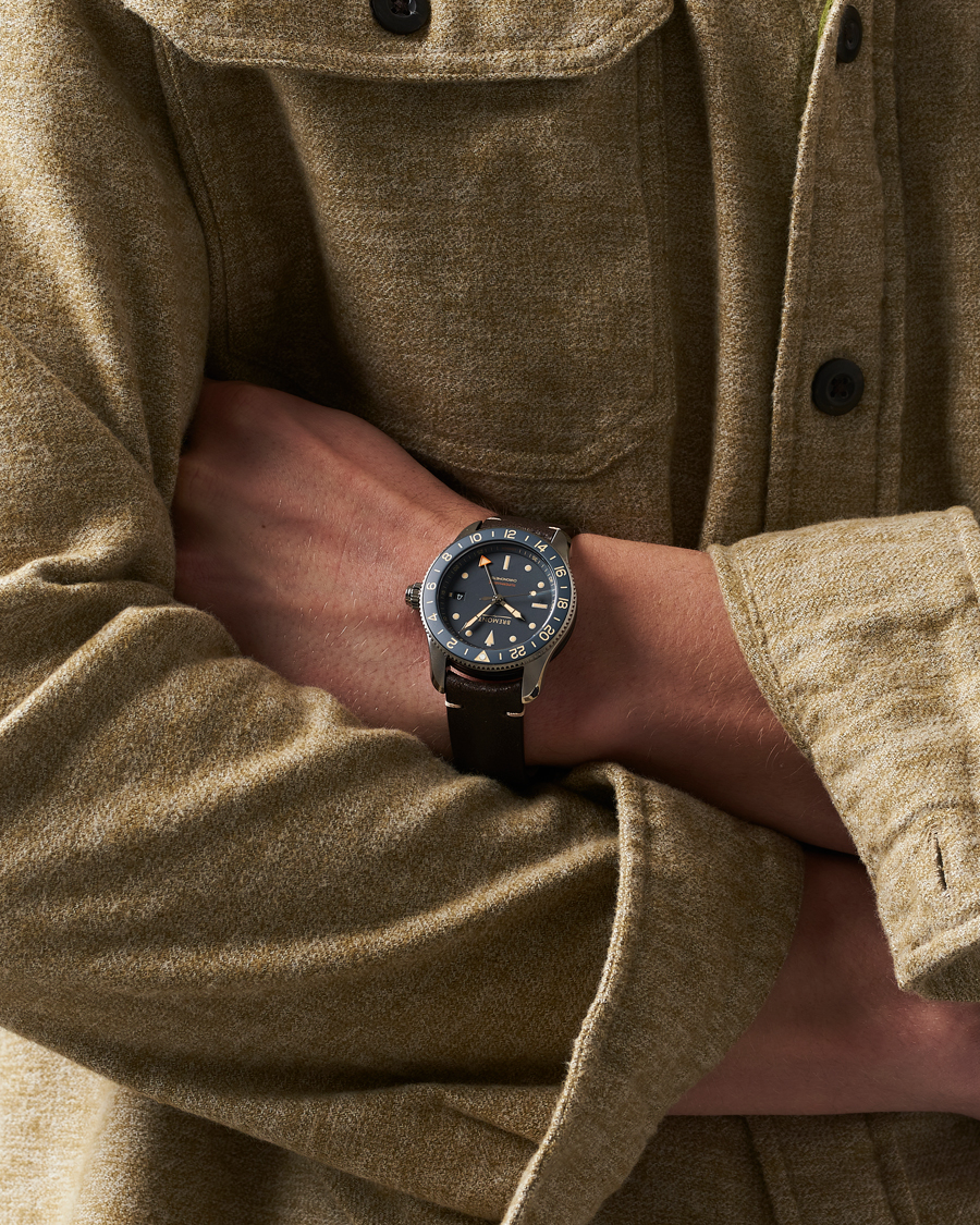 Men | Watches | Bremont | Limited Edition Supermarine Ocean GMT 40mm Brown Calf