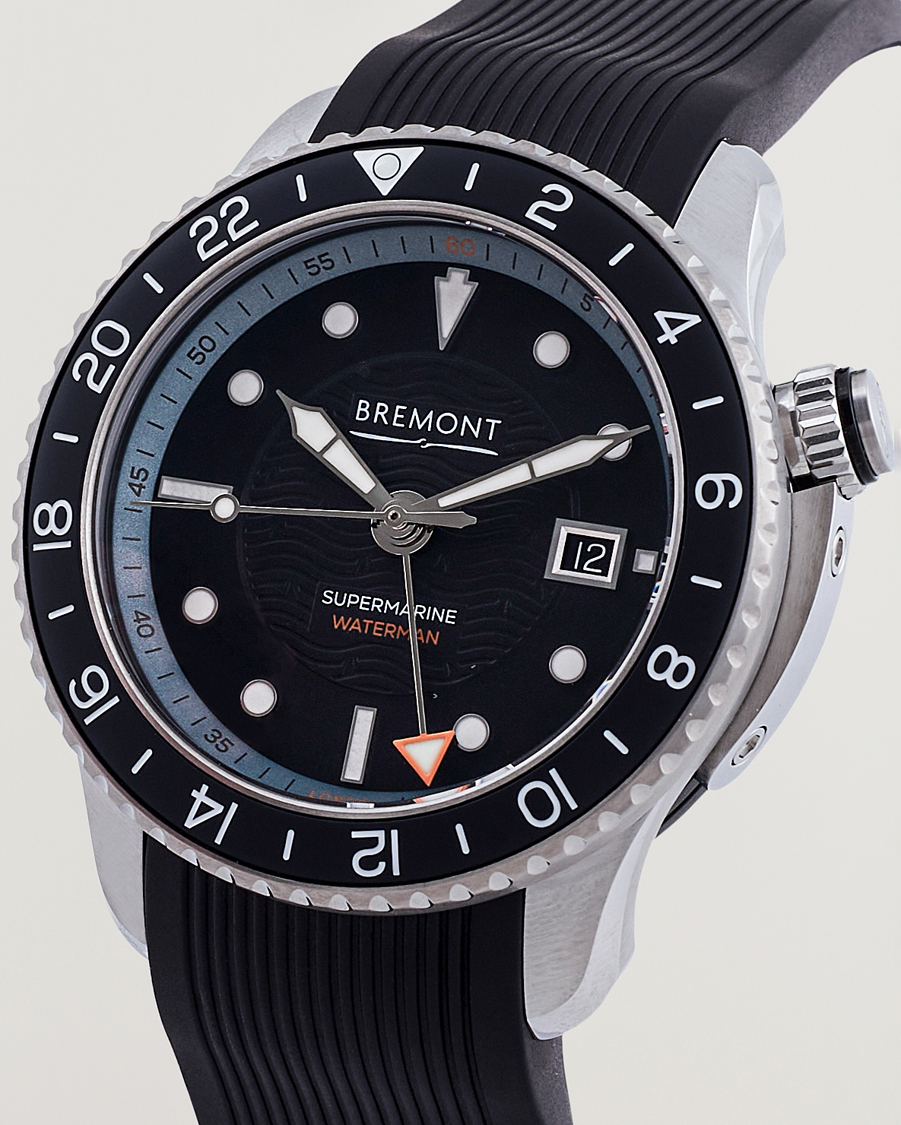 Herren | Fine watches | Bremont | Waterman Apex II Supermarine Diver 43mm Black Rubber