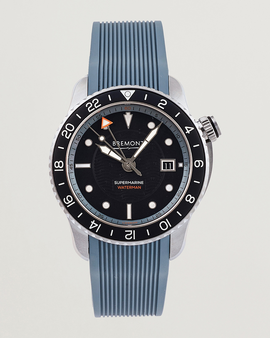 Herren |  | Bremont | Waterman Apex II Supermarine Diver 43mm Blue Rubber