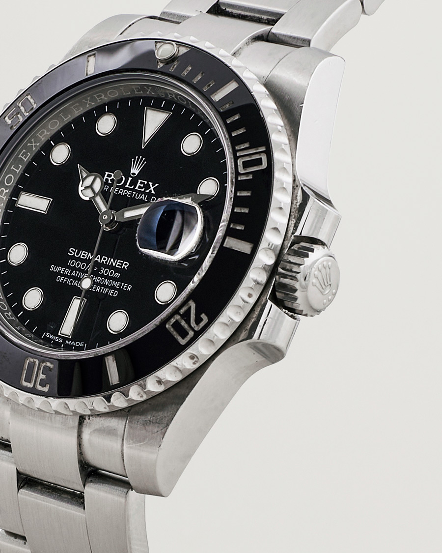 Herren | Rolex Pre-Owned Submariner 116610LN Oyster Perpetual Steel Black Silver | Rolex Pre-Owned | Submariner 116610LN Oyster Perpetual Steel Black Silver