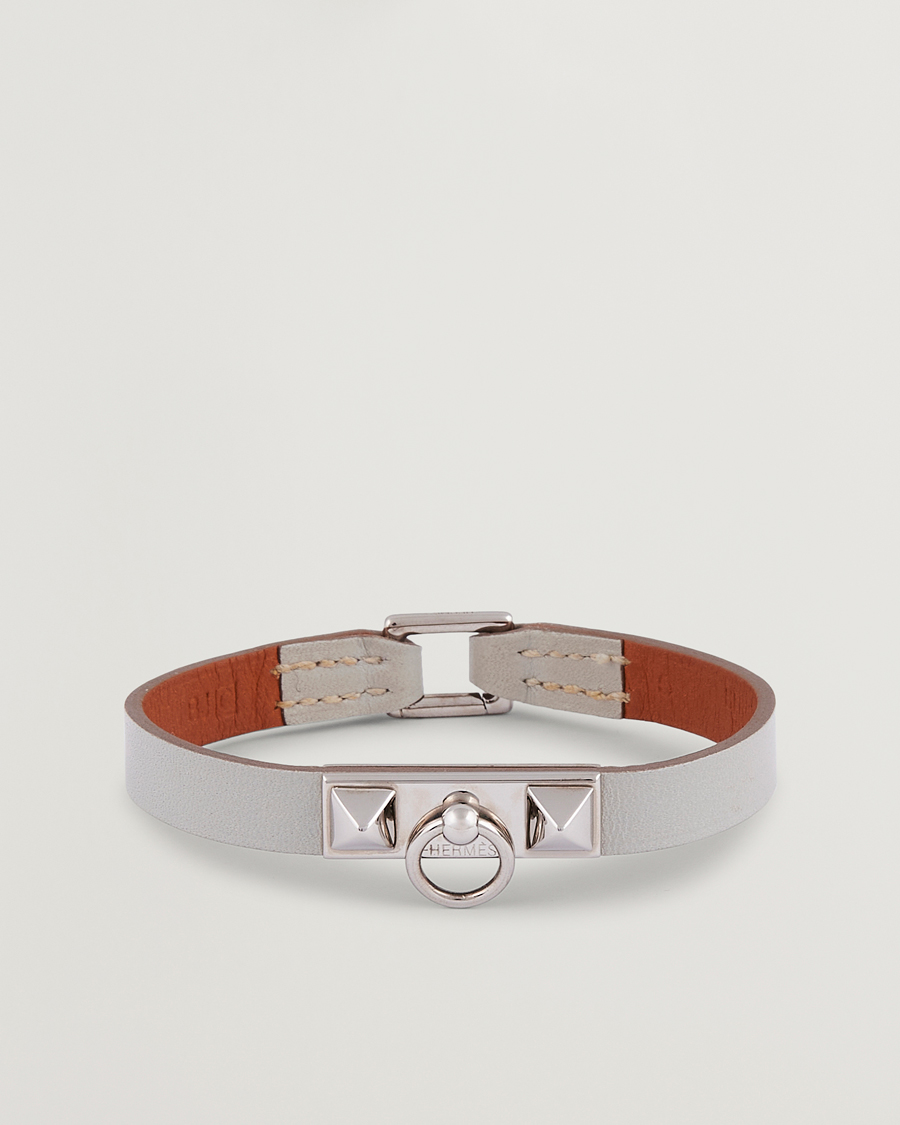 Herren | Hermès Pre-Owned Rivale Mini Bracelet Grey | Hermès Pre-Owned | Rivale Mini Bracelet Grey