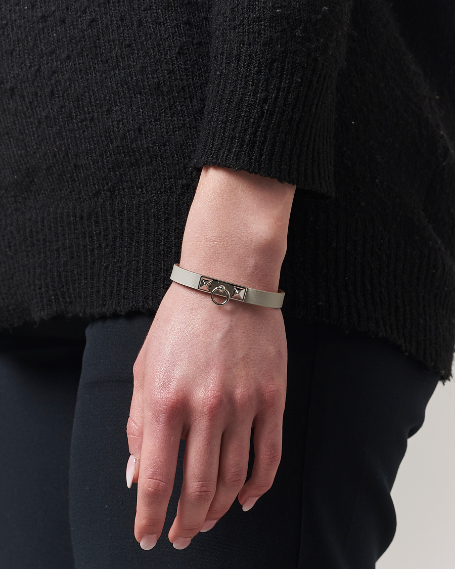 Herren | Hermès Pre-Owned Rivale Mini Bracelet Grey | Hermès Pre-Owned | Rivale Mini Bracelet Grey