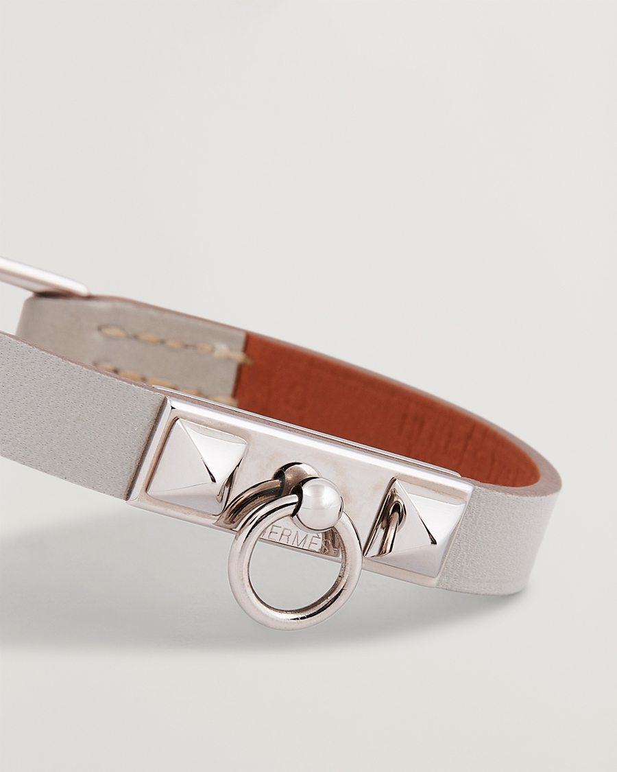 Herren | Hermès Pre-Owned Rivale Mini Bracelet Grey | Hermès Pre-Owned | Rivale Mini Bracelet Grey