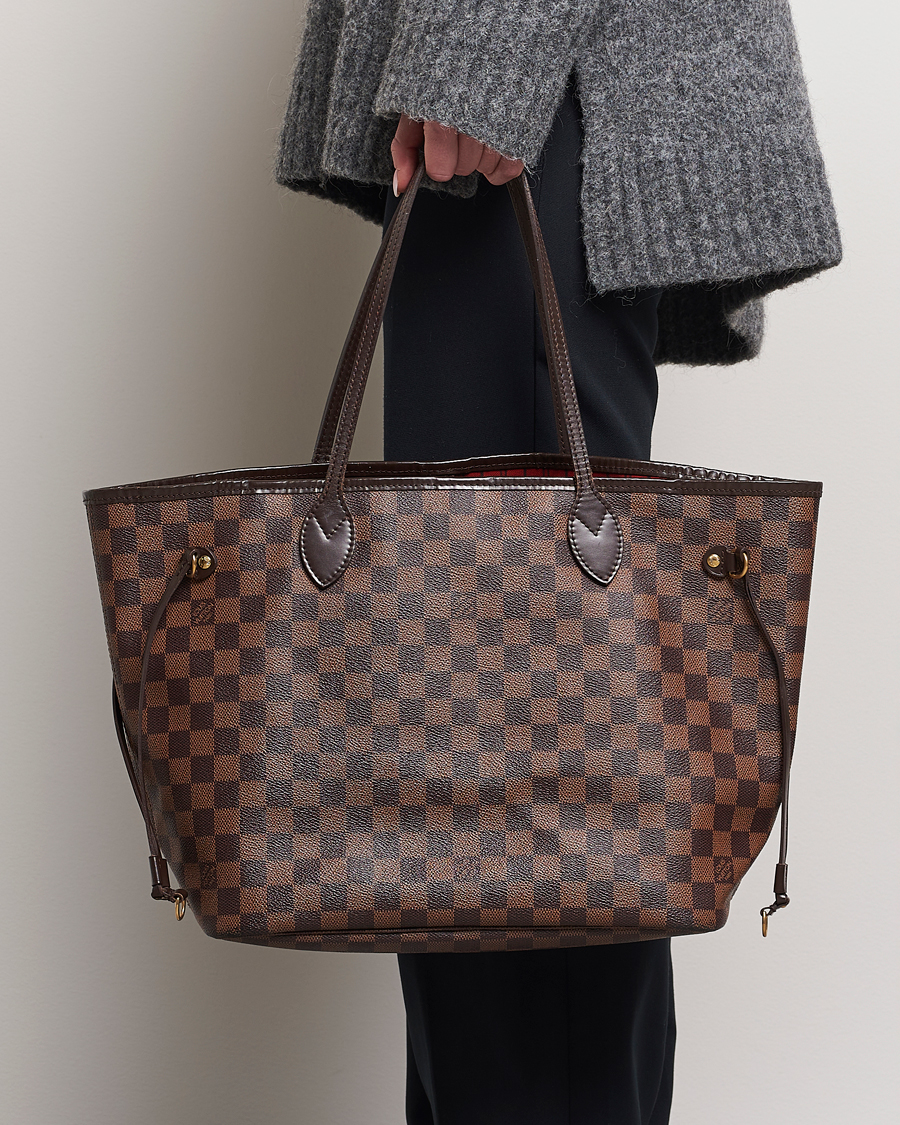 Herren | Special gifts | Louis Vuitton Pre-Owned | Neverfull MM Totebag Damier Ebene
