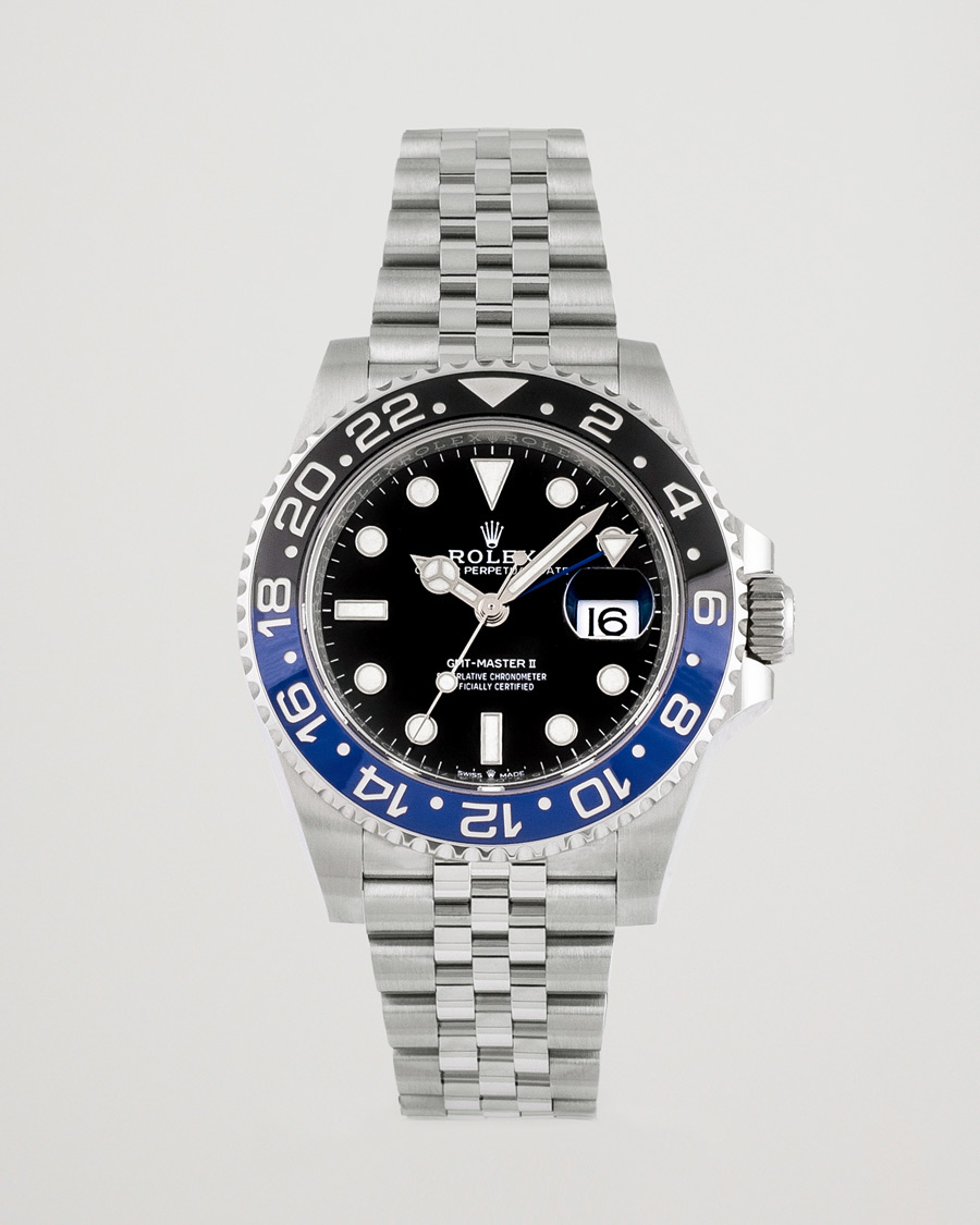 Herren | Rolex Pre-Owned GMT-Master II 126710BLNR Silver | Rolex Pre-Owned | GMT-Master II 126710BLNR Silver