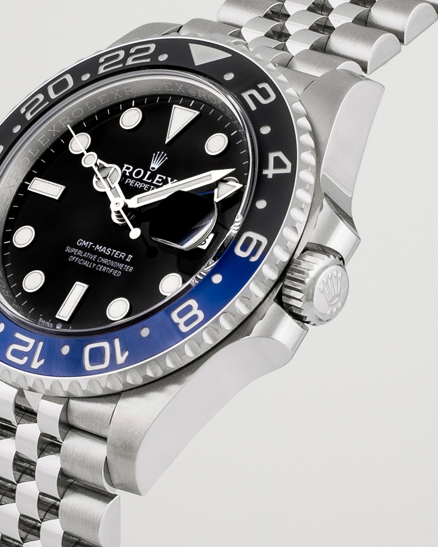 Herren | Rolex Pre-Owned GMT-Master II 126710BLNR Silver | Rolex Pre-Owned | GMT-Master II 126710BLNR Silver