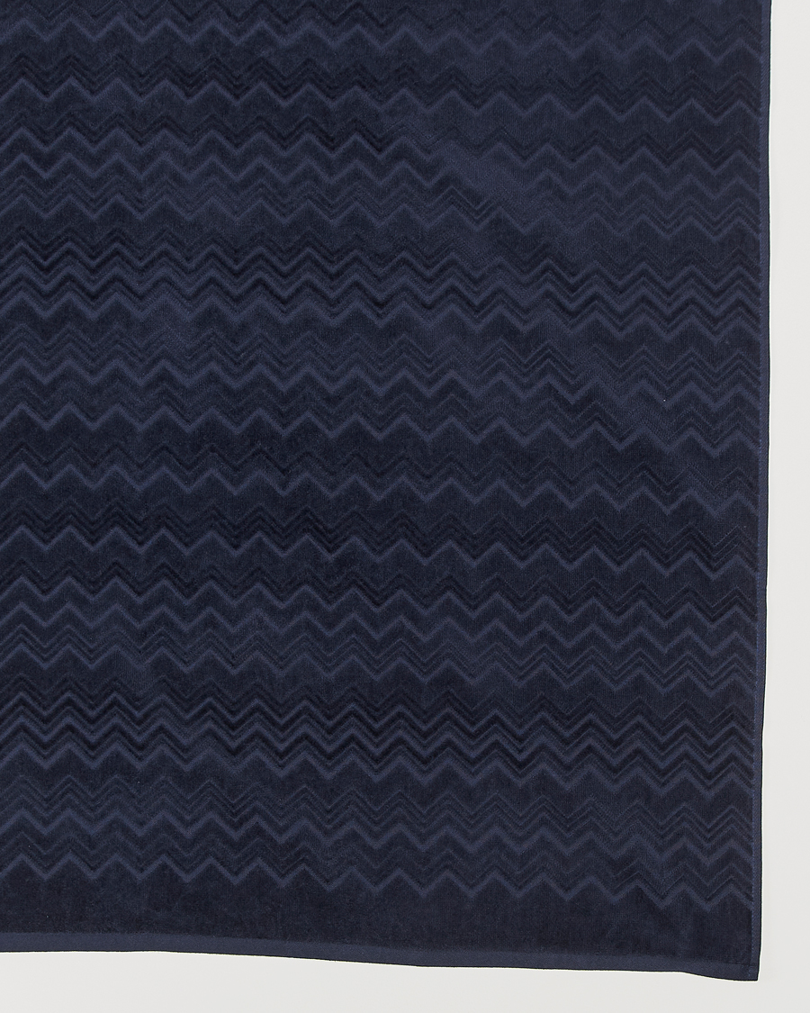 Men |  | Missoni Home | Chalk Bath Towel 70x115cm Navy