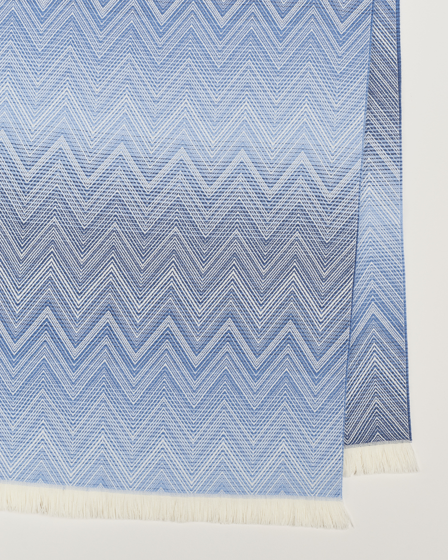 Herren | Missoni Home Timmy Wool Throw 130x190cm Blue | Missoni Home | Timmy Wool Throw 130x190cm Blue