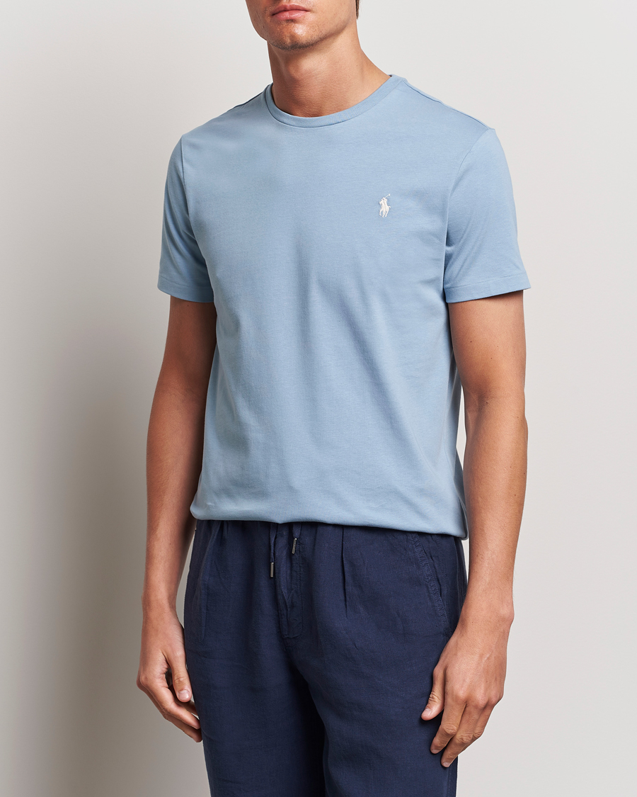 Herren |  | Polo Ralph Lauren | Crew Neck T-Shirt Vessel Blue