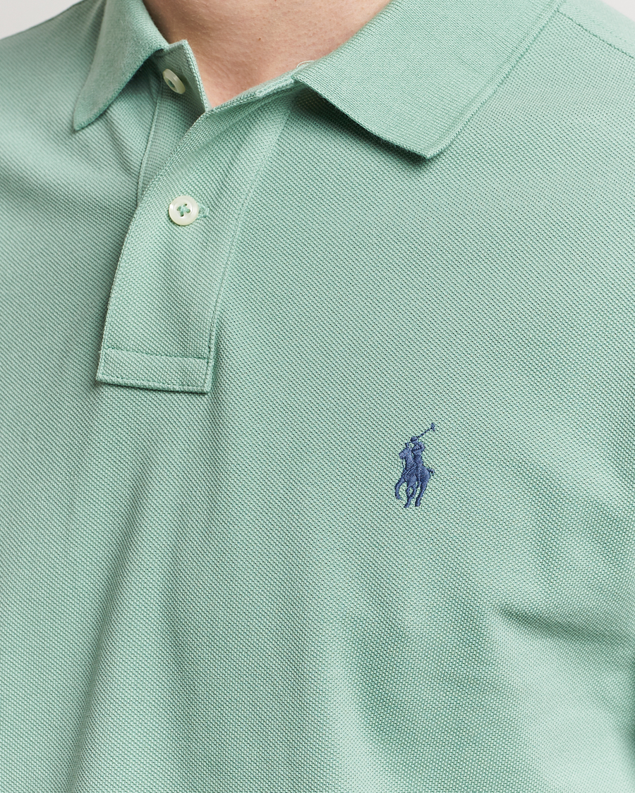 Herren | Poloshirts | Polo Ralph Lauren | Custom Slim Fit Polo Faded Mint