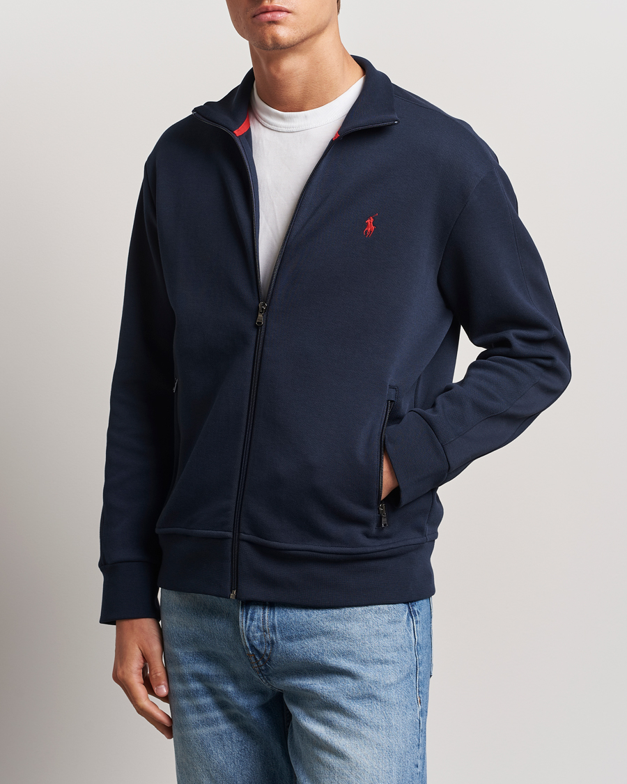 Herren |  | Polo Ralph Lauren | Tech Double Knit Full Zip Aviator Navy