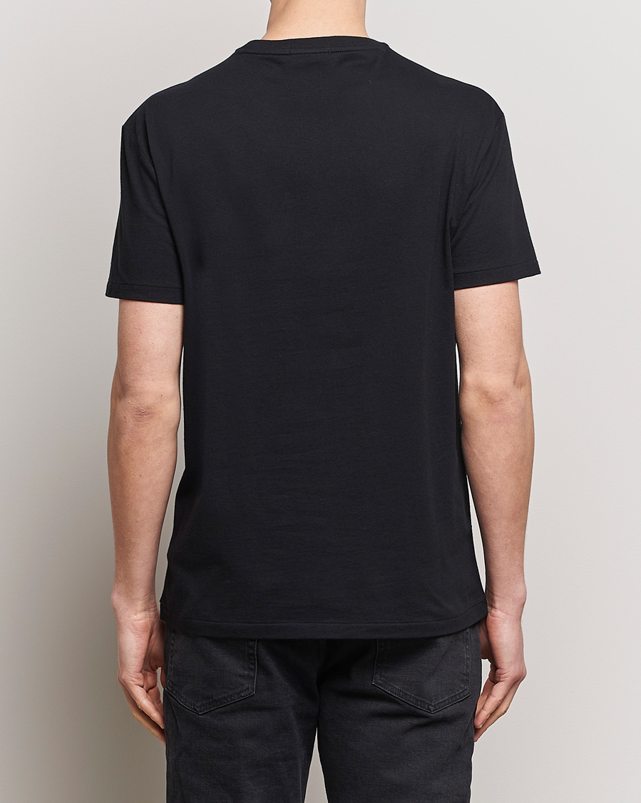 Herren | T-Shirts | Polo Ralph Lauren | Center Logo Crew Neck T-Shirt Polo Black