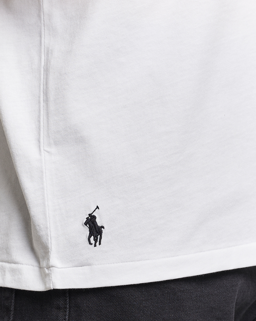 Herren | T-Shirts | Polo Ralph Lauren | Center Logo Crew Neck T-Shirt White