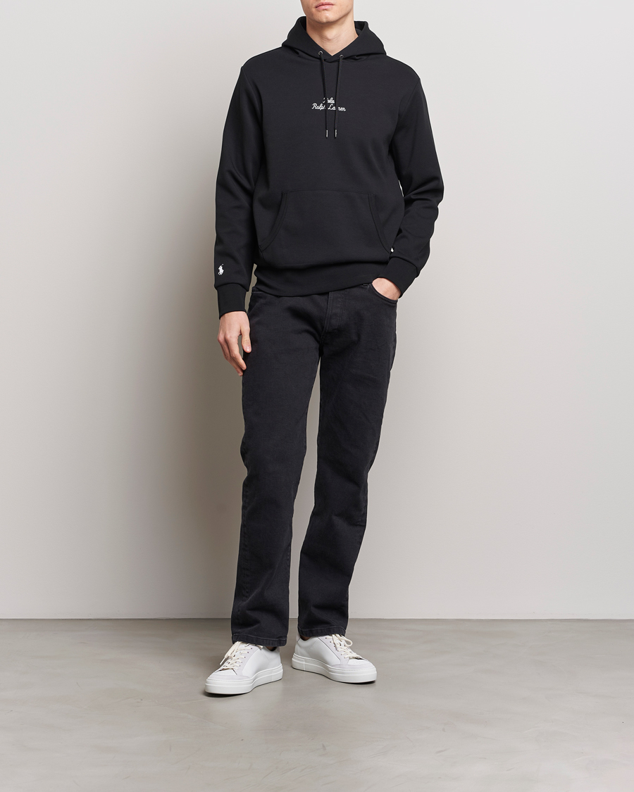 Herren | Pullover | Polo Ralph Lauren | Central Logo Hoodie Polo Black
