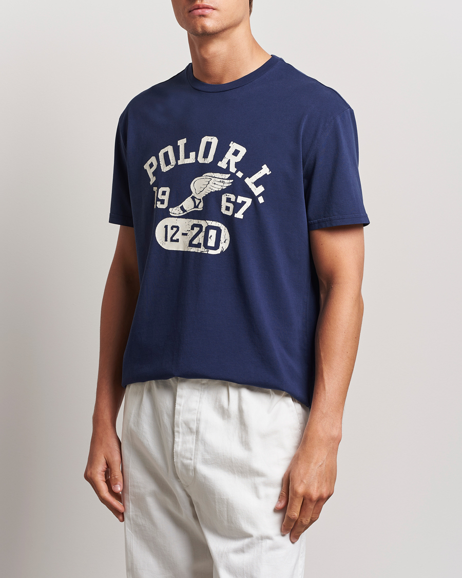 Herren |  | Polo Ralph Lauren | Graphic Crew Neck T-Shirt Cruise Navy