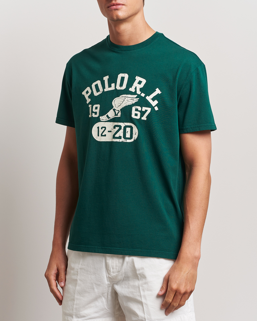 Herren |  | Polo Ralph Lauren | Graphic Crew Neck T-Shirt Moss Agate