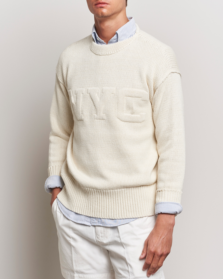 Herren |  | Polo Ralph Lauren | NYC Knitted Sweater Cream