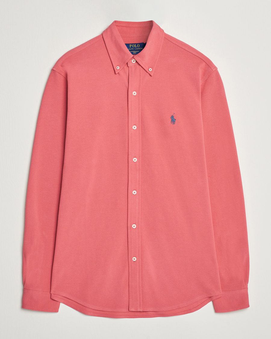 Herren | Hemden | Polo Ralph Lauren | Featherweight Mesh Shirt Adirondack Berry