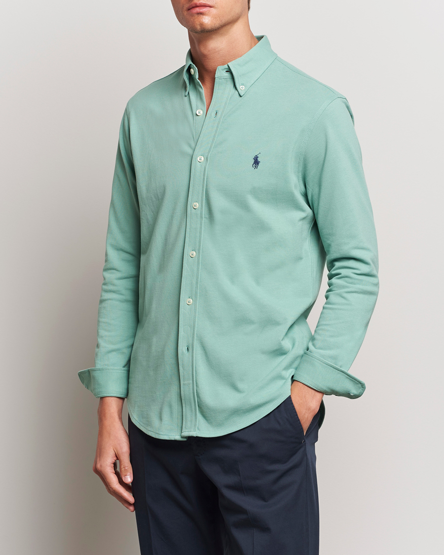 Herren |  | Polo Ralph Lauren | Featherweight Mesh Shirt Faded Mint