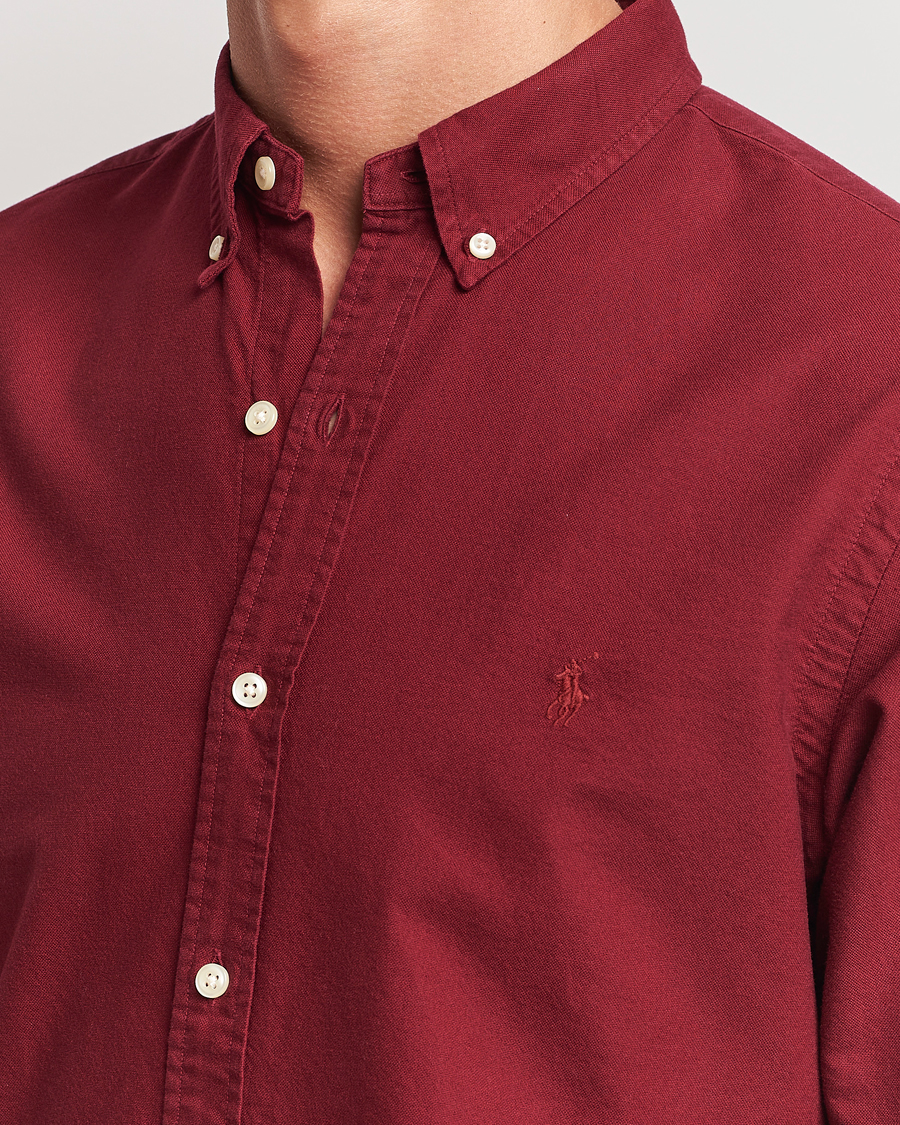 Herren | Hemden | Polo Ralph Lauren | Slim Fit Garment Dyed Oxford Red Carpet
