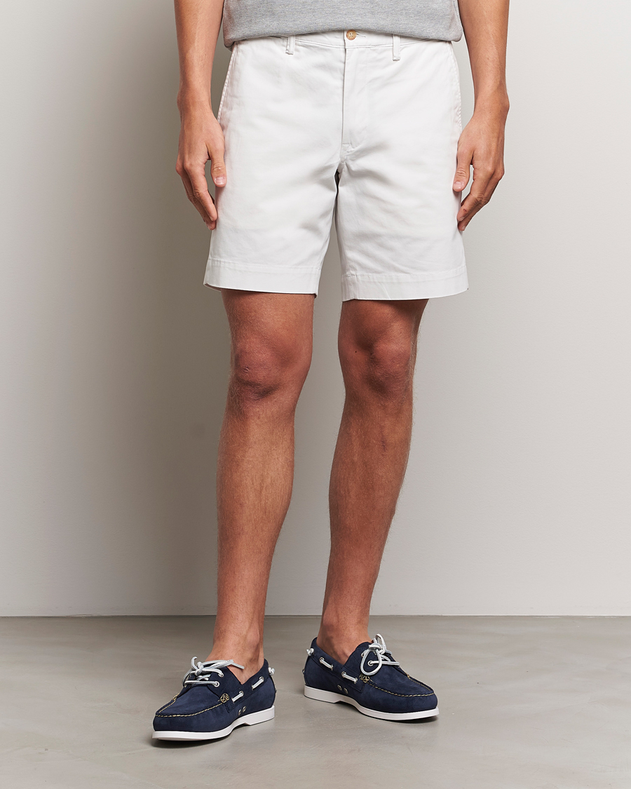 Herren |  | Polo Ralph Lauren | Tailored Slim Fit Shorts Deckwash White