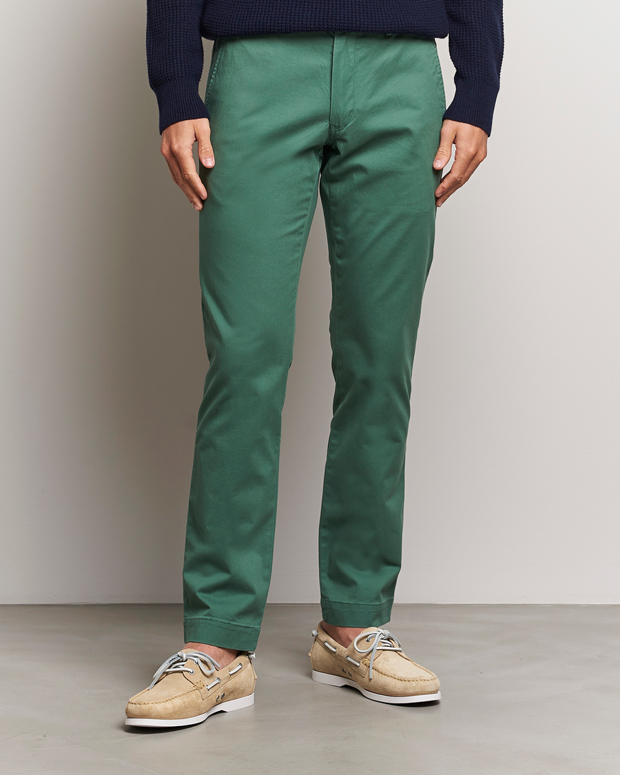 Herren |  | Polo Ralph Lauren | Slim Fit Stretch Chinos Washed Forest