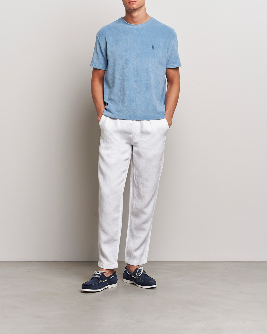Herren | Hosen | Polo Ralph Lauren | Prepster Linen Trousers Ceramice White
