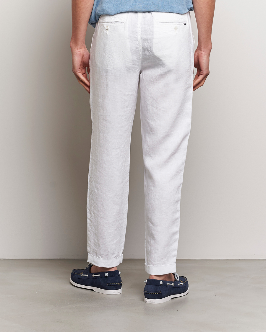 Herren | Hosen | Polo Ralph Lauren | Prepster Linen Trousers Ceramice White