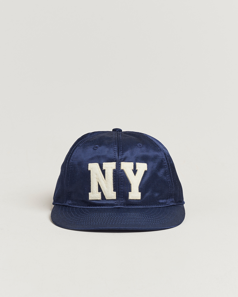 Herren | Polo Ralph Lauren NY Satin Baseball Cap Newport Navy | Polo Ralph Lauren | NY Satin Baseball Cap Newport Navy