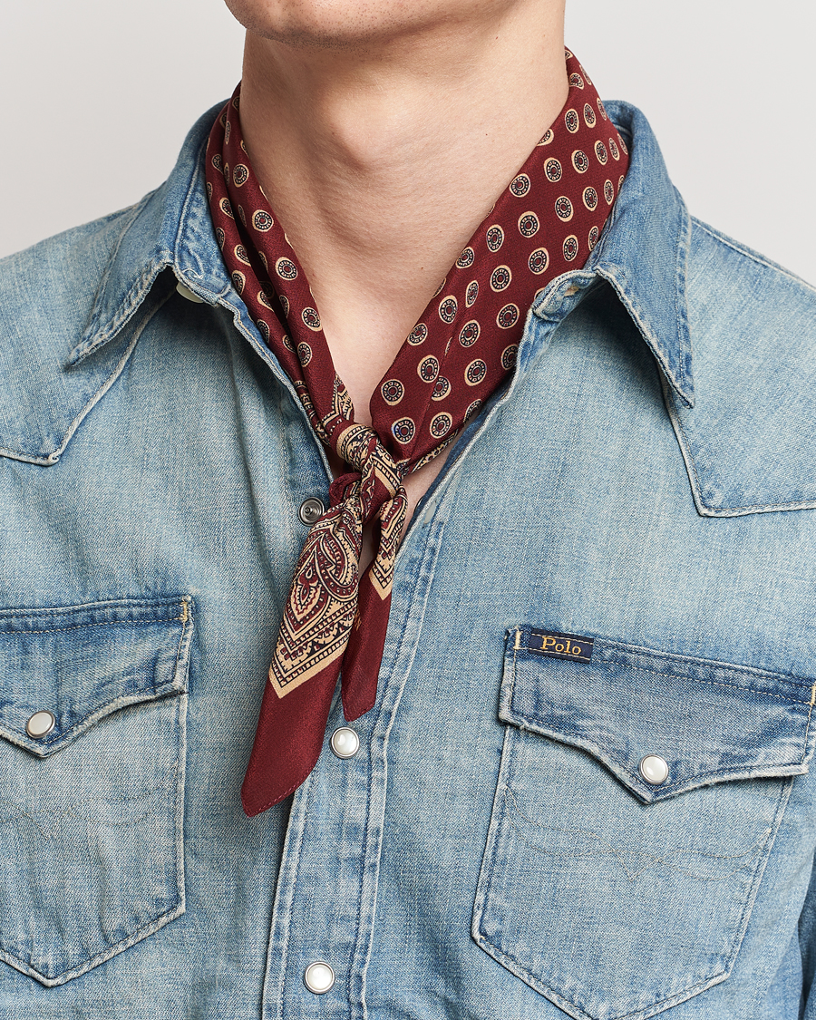 Herren | Polo Ralph Lauren Printed Bandana Red | Polo Ralph Lauren | Printed Bandana Red