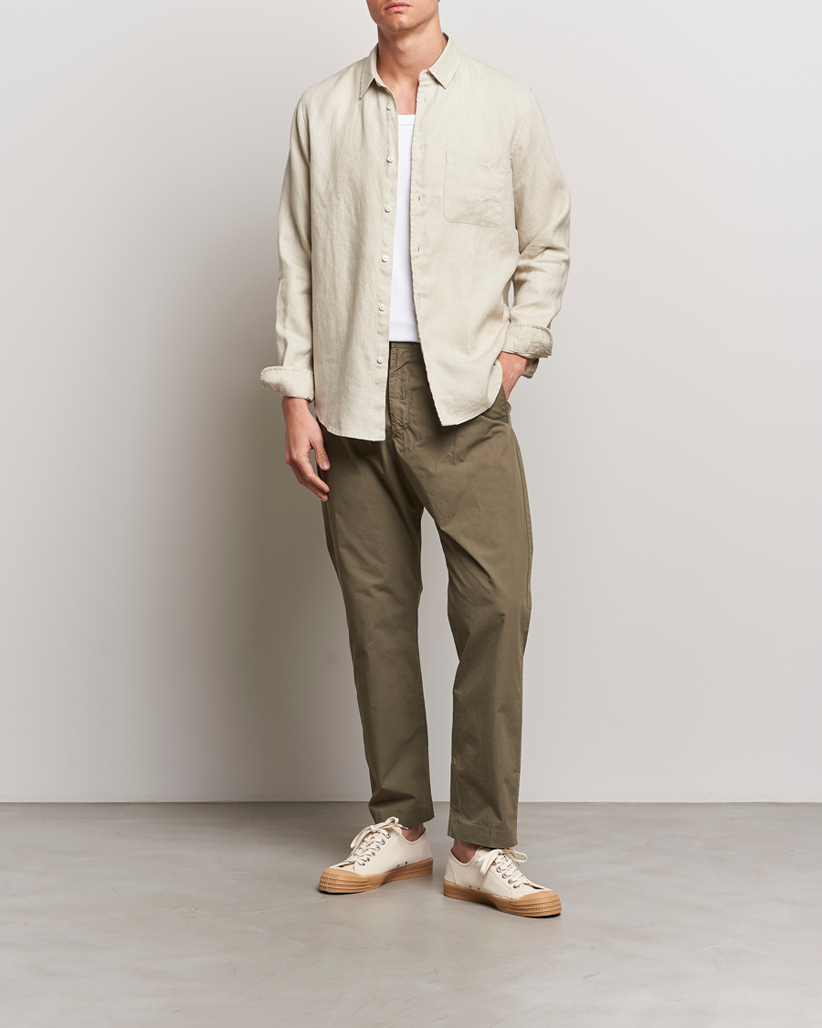 Herren | Hemden | Samsøe Samsøe | Liam Linen Shirt Castle Wall